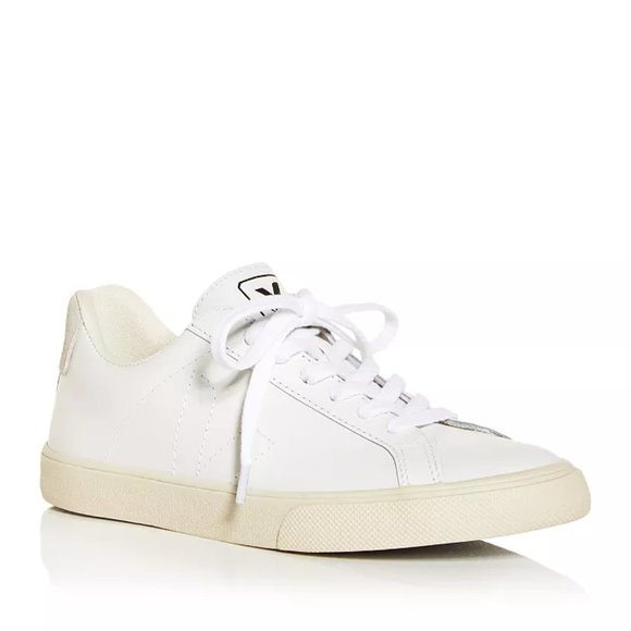 Veja Shoes - Veja Esplar White Leather Sneaker. Sz: 36 EU/5 US